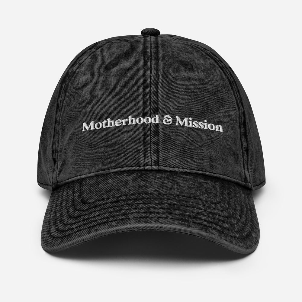 Vintage Motherhood & Mission Hat