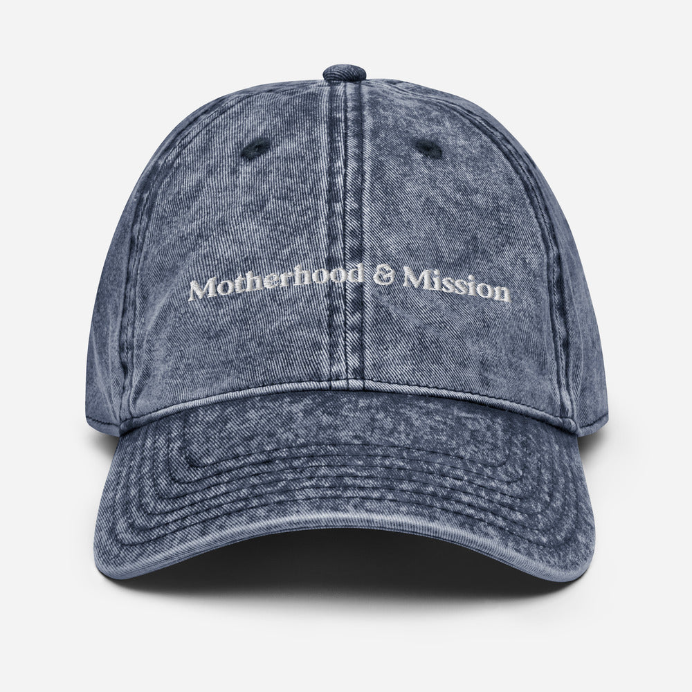 Vintage Motherhood & Mission Hat