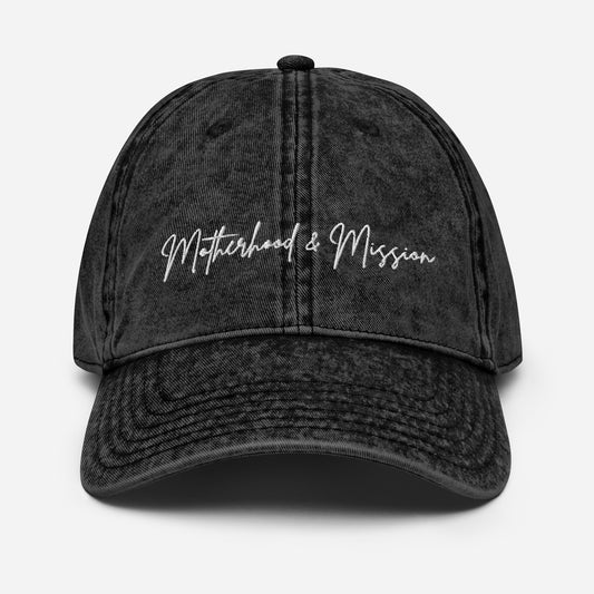 Vintage Motherhood & Mission Hat