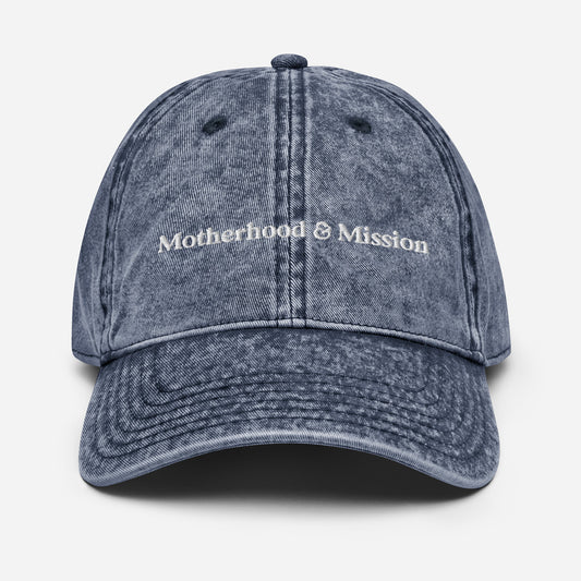 Vintage Motherhood & Mission Hat